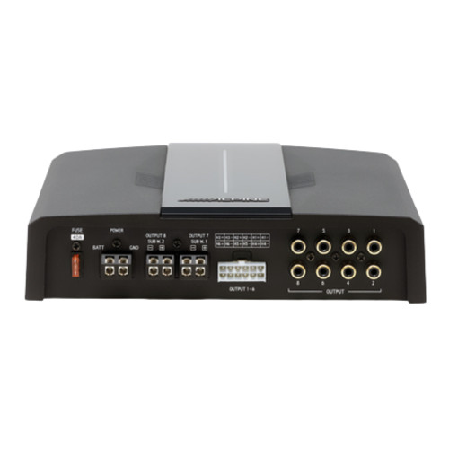 Alpine PXE-C80-88 8-Channel Amplifier with S2-S65 6.5" 2-Way Coaxial Speakers