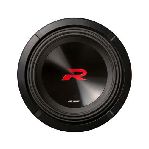 Open Box Alpine R-Series R2-W8D2 8 Inch Dual 2-Ohm Voice Coils Subwoofer with 350W RMS