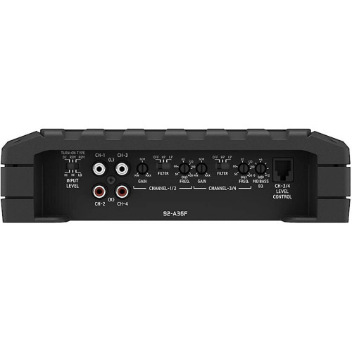 Open Box Alpine S2-A36F Next Generation S-Series 60 watts RMS 4-Channel Car Amplifier