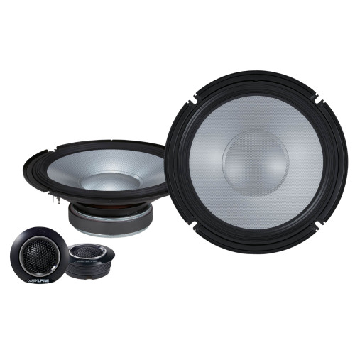 Open Box Alpine S2-S80C S-Series 8" 2-Way Component Speaker