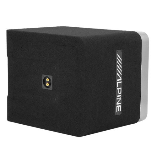 Open Box Alpine Halo S-Series S2-SB10V 10" Preloaded Subwoofer Enclosure & 600W RMS Power