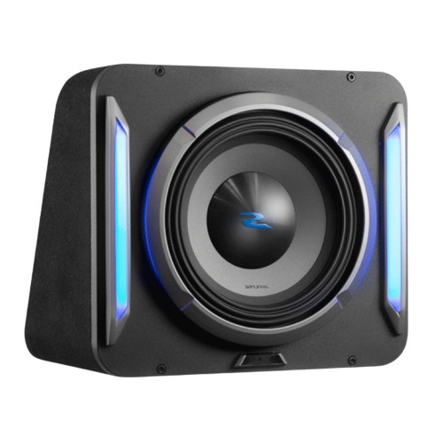 Open Box Alpine S-Series S2-SB10 10" 600W Preloaded Subwoofer Wedge Enclosure