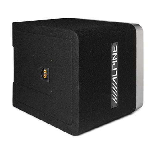 Open Box Alpine Halo S-Series S2-SB12V 12" Linkable Ported Subwoofer Enclosure & 600W RMS
