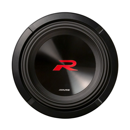 Open Box Alpine R-Series R2-W8D4 8 Inch Dual 4-Ohm Voice Coils Subwoofer with 350W RMS