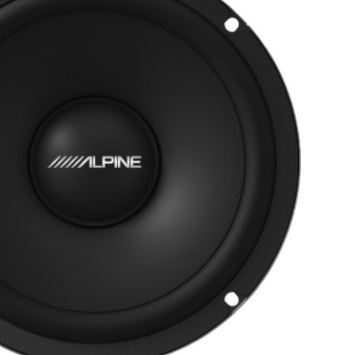 Open Box Alpine EL-E65C E-Series 6.5" 160 Watts Peak Power 4-Ohm 2-way Component Speakers
