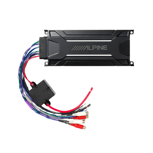 Open Box Alpine KTA-30FW 4-CH Class D Weather Resistant Tough Power Pack Amp