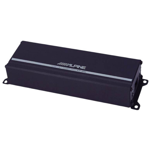 Open Box Alpine KTP-445U Compact 4 Channel Class D Amplifier