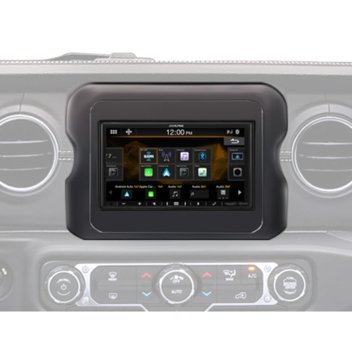 Alpine I407-WRA-JL 7" Receiver w/ PSS-23WRA2 Sound System & Speaker Pods