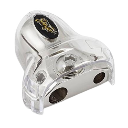 Stinger SPT55301 Battery Terminal Adapter – Positive/Negative, 4GA & 8GA Outputs