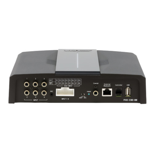Alpine PXE-C80-88 8-Channel Amplifier with S2-S68 6"x8" 2-Way Coaxial Speakers