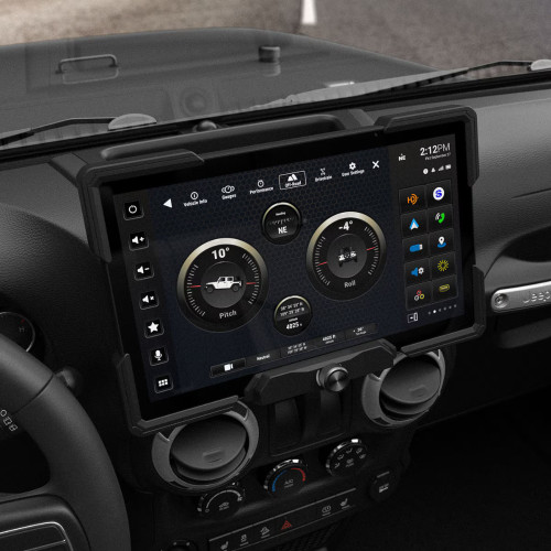 Open Box Stinger SRX-JK11128 12.8" Multimedia Infotainment System for Jeep Wrangler JK