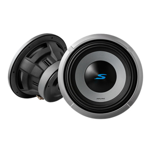 Alpine S2-W10D4 10" Component Subwoofer with S2-S80C 8" Component 2-Way Speaker