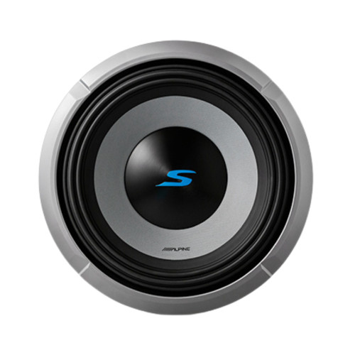 Alpine S2-W10D4 10" Component Subwoofer with S2-S68 6x8" Coaxial 2-Way Speakers