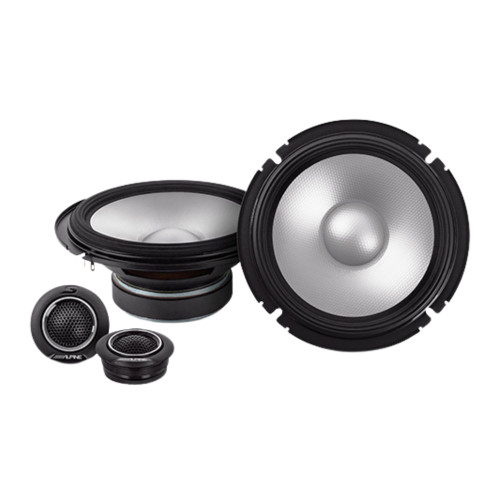 Alpine S2-W10D4 10" Component Subwoofer w/ S2-S65C 6.5" Component 2-Way Speakers