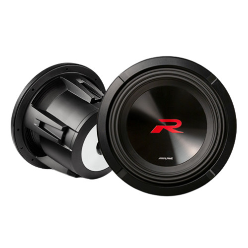 Alpine R2-A150M Mono Amplifier with 2-Pack R2-W10D2 10" Component Subwoofer