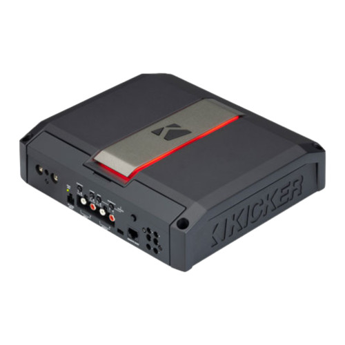 Open Box Kicker 51LX8501 LX-Series 300W RMS 4 Ohm Mono Amplifier w/ Remote Bass Control