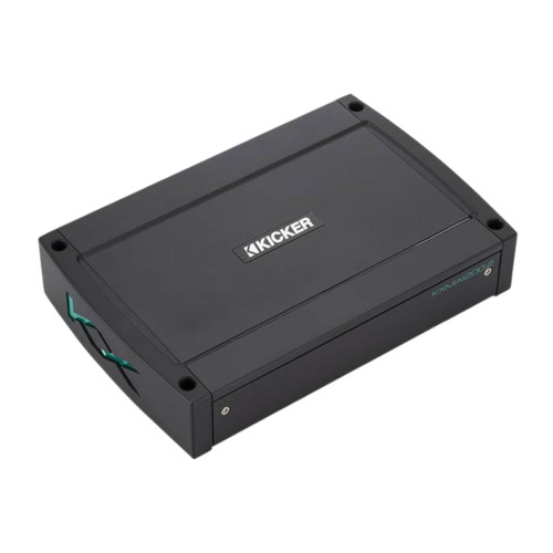 Open Box Kicker 48KXMA12002 2-CH Marine Amplifier with 1500 Watts Dynamic Power