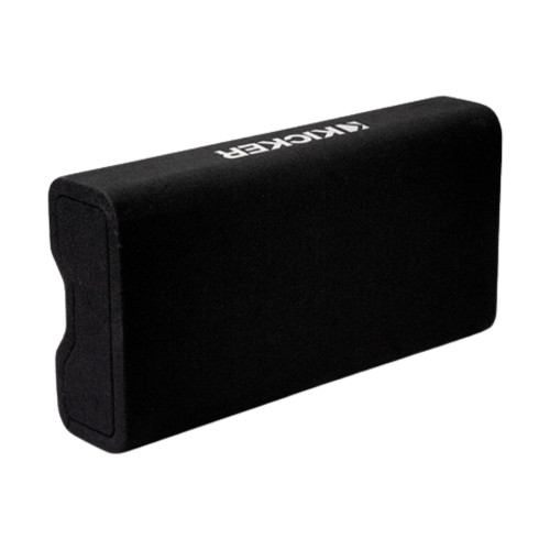 Open Box Kicker 48TRTP82 Sealed Down-Firing 8" CompRT 2Ω Subwoofer Enclosure