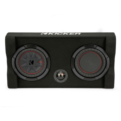Open Box Kicker 48TRTP82 Sealed Down-Firing 8 Inch CompRT 2-Ohm Subwoofer Enclosure