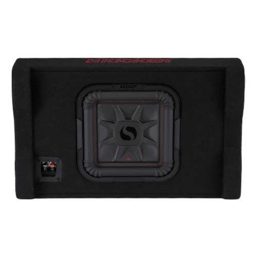 Open Box Kicker 49L7TDF102 Down-Firing 10" Loaded Subwoofer Enclosure & 1000 Watts Peak