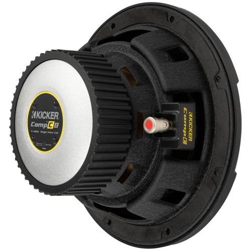 Open Box Kicker 50CWCS84 CompC 8" Subwoofer 400 Watts Peak, Ribbed Polyurethane Surround