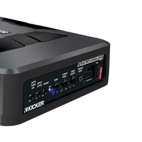 Open Box Kicker 8" 51HS8 8" 150 Watts RMS Hideaway Compact Powered Subwoofer Enclosure