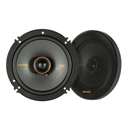 Open Box Kicker KS-Series 51KSC6504 6.5" 2-Way Coaxial Speakers