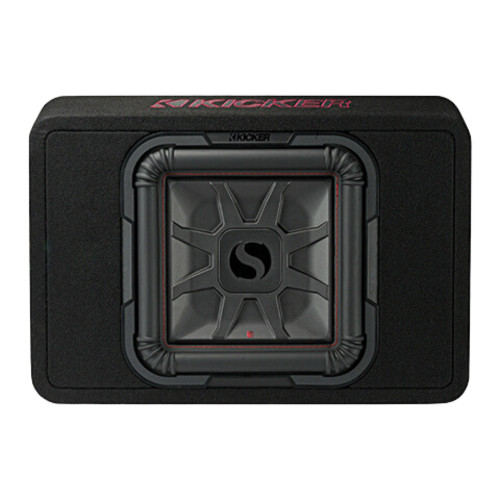 Open Box Kicker TL7T12 Single 12" Solo-Baric Sub in Thin Profile Enclosure 2-Ohm