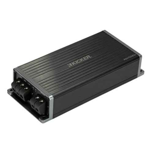 Open Box Kicker 47KEY5001 Smart Mono Amplifier W/ Bass Revealer/Processor, AI-Driven DSP