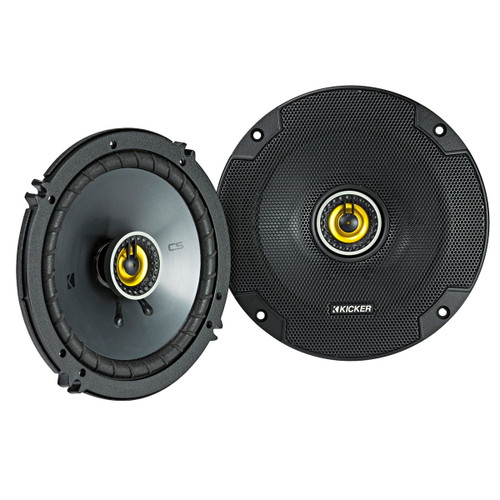 Open Box Kicker CSC65 CS-Series 6.5" 2-way Coaxial Speakers 4-Ohm - 46CSC654