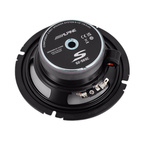 Alpine S2-W10D4 10" Subwoofer w/ S2-S65, S2-S65C Speakers & S2-A55V Amplifier