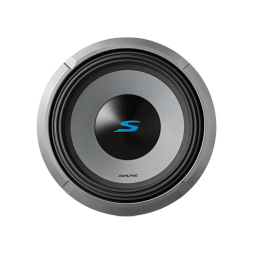 Alpine S2-W12D4 12" Component Subwoofer with S2-S65 6.5" Coaxial Speakers