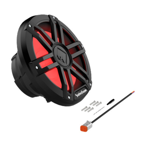 Rockford Fosgate M1D4-10B M1 10" DVC 4Ω Color Optix Marine Subwoofer - Black