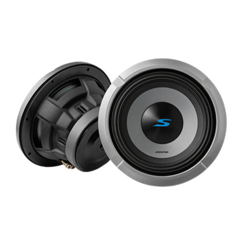 Alpine S2-W8D4 8" Component Subwoofer with S2-S80C 8" Component Speakers
