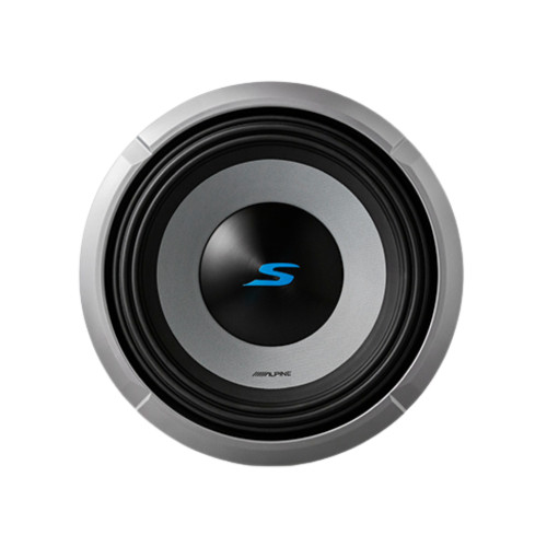 Alpine S-Series 2-Pack S2-W10D2 10" Dual 2-Ohm Voice Coils Component Subwoofer