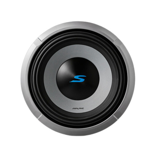 Alpine S2-W10D4 10" Subwoofer w/ S2-S50 5.25" & S2-S40 4" Coaxial Speakers