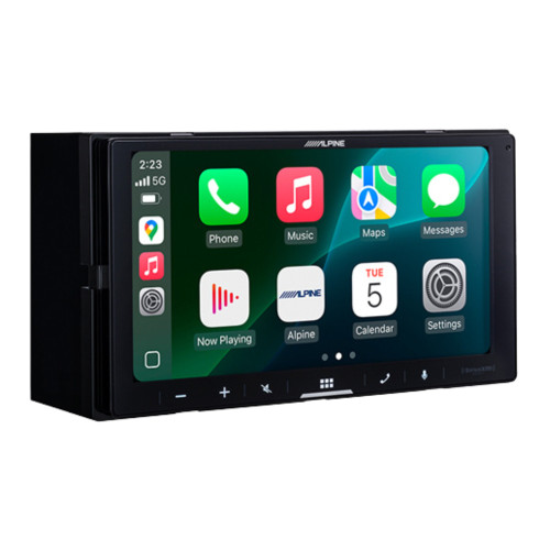 Alpine ILX-W770-M 7" Multimedia Receiver w/ S2-SB12 Sub Enclosure & S2-A60M Amp