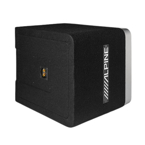 Alpine S-Series S2-A120M Mono Amplifier with 2-Pack S2-SB12V Subwoofer Enclosure