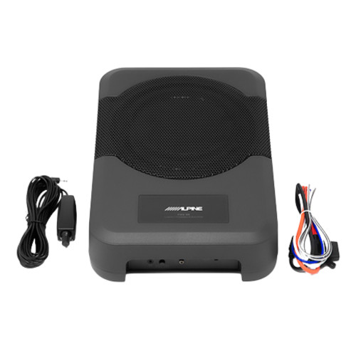 Alpine PWE-S8 8" Powered Subwoofer w/ S2-S65C Component, S2-S65 Coaxial Speakers