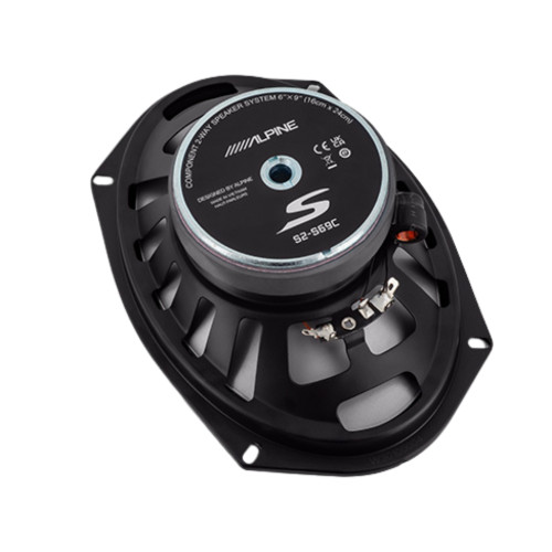 Alpine S2-S69C Component Speakers w/ PXE-C80-88 Amp & S2-S65 Coaxial Speakers