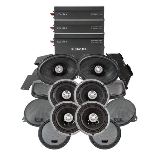 Kenwood P-HD5UT Audio Package for 2014-Up Harley Davidson Ultra Limited