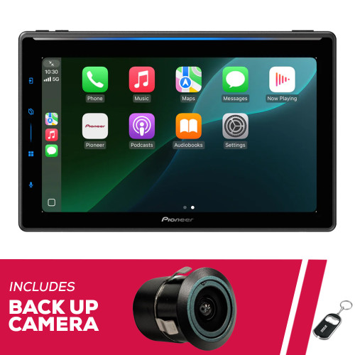 Pioneer DMH-WT8000NEX 10.1" 1-DIN Multimedia Receiver w/ Back-Up Bullet Camera