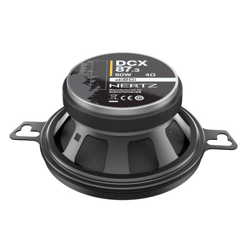 Hertz DCX 87.3 Dieci Series 3.5" 30 Watts RMS 2-Way Car Audio Coaxial Speakers