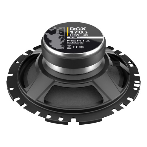 Hertz DCX 170.3 Dieci Series 6.75" 50 Watts RMS 2-Way Car Audio Coaxial Speakers