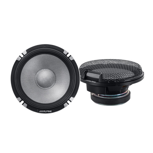 Alpine R-Series 2-Pack R2-S652 6.5" 300W Peak 2-Way Pro Component Speakeres