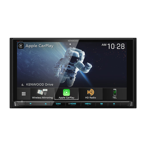 Kenwood eXcelon DDX9907XR 6.8" DVD w/ HD License Plate Rear View Camera