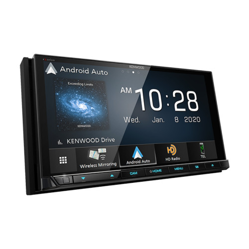 Kenwood eXcelon DDX9907XR 6.8" DVD w/ HD License Plate Rear View Camera
