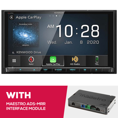Kenwood DNX997XR Navigation DVD with Maestro ADS-MRR Interface Module