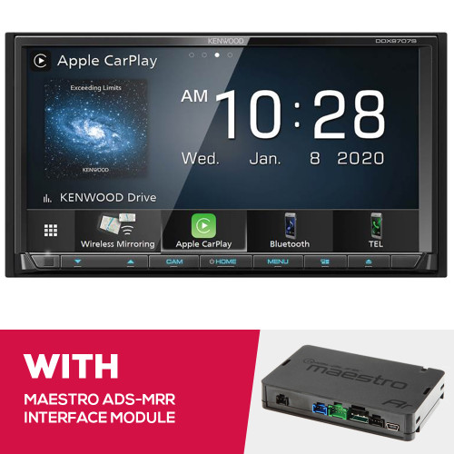 Kenwood DDX9707S 6.95 Inch DVD with Maestro ADS-MRR Interface Module