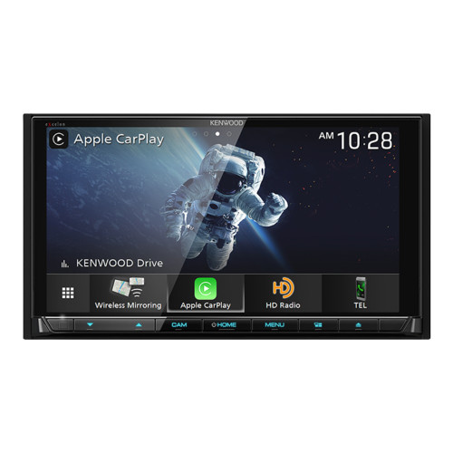 Kenwood DDX9907XR 6.8" DVD Receiver with CMOS-230LP1 Universal Backup Camera